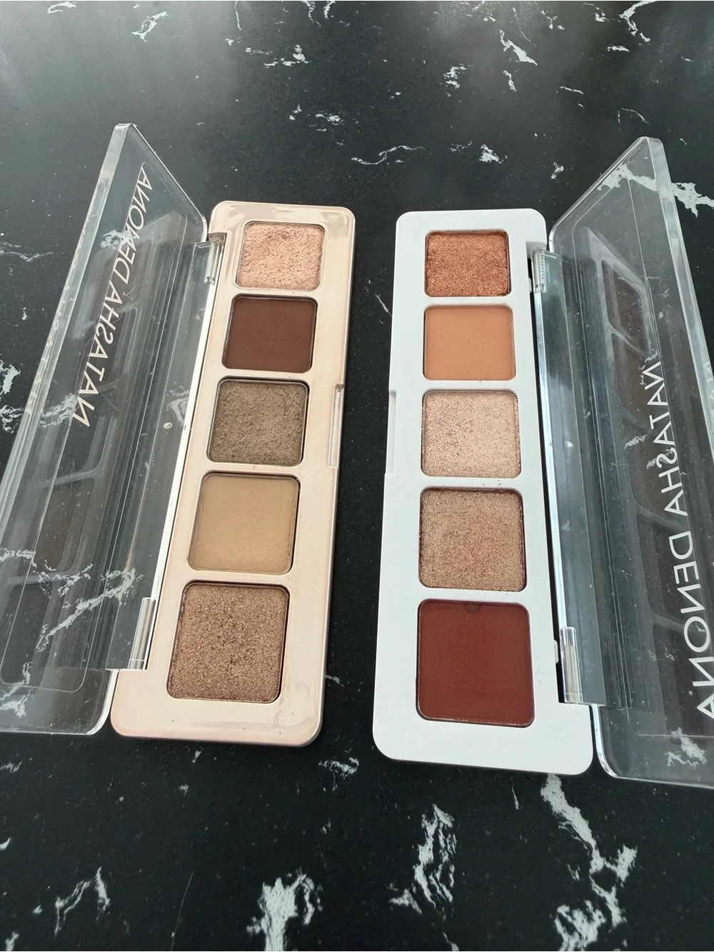 Natasha Denona Eyeshadow Duo - mini nude, and mini glam